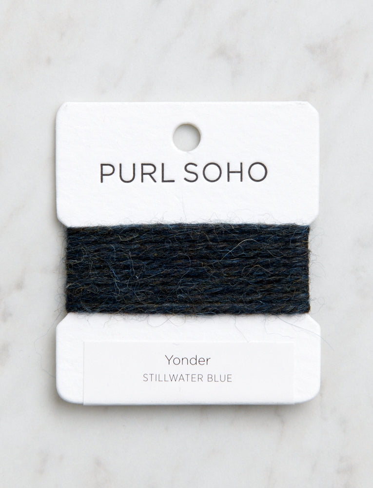 Yonder Color Cards, Stillwater Blue