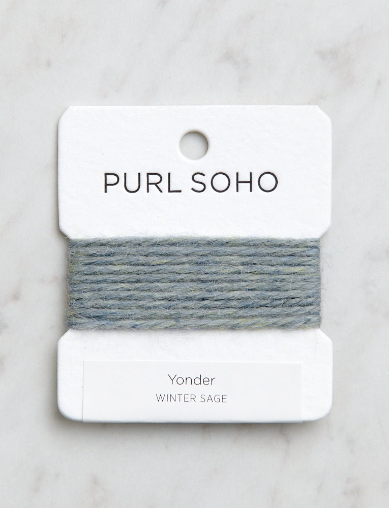 Yonder Color Cards, Winter Sage