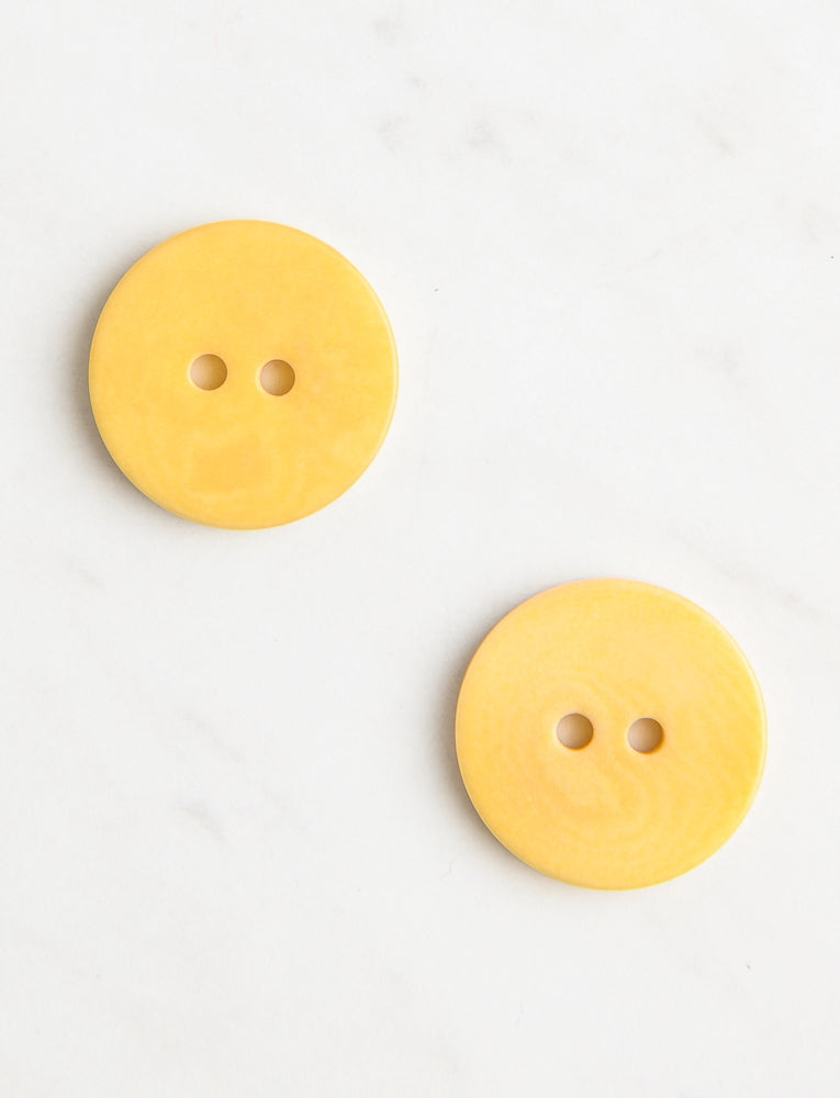 Large Corozo Button, 3/4-inch, Golden Wheat