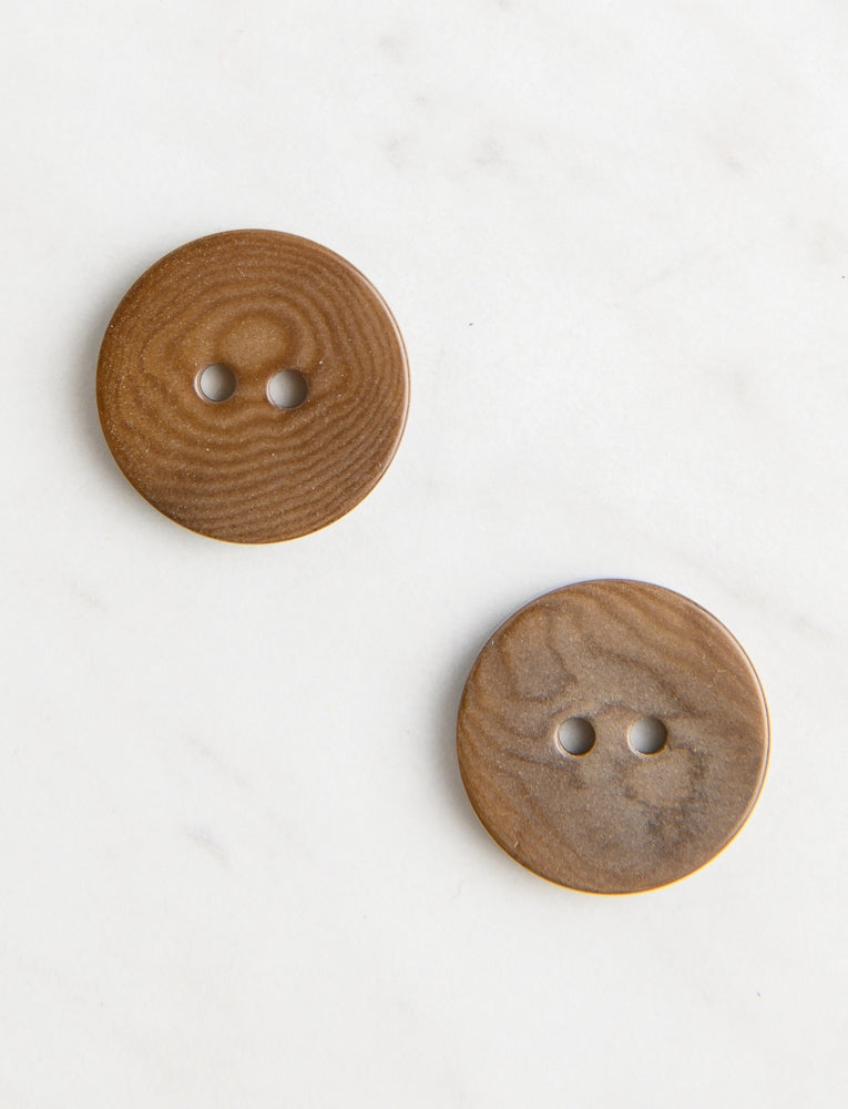 Large Corozo Button, 3/4-inch, Pine Cone