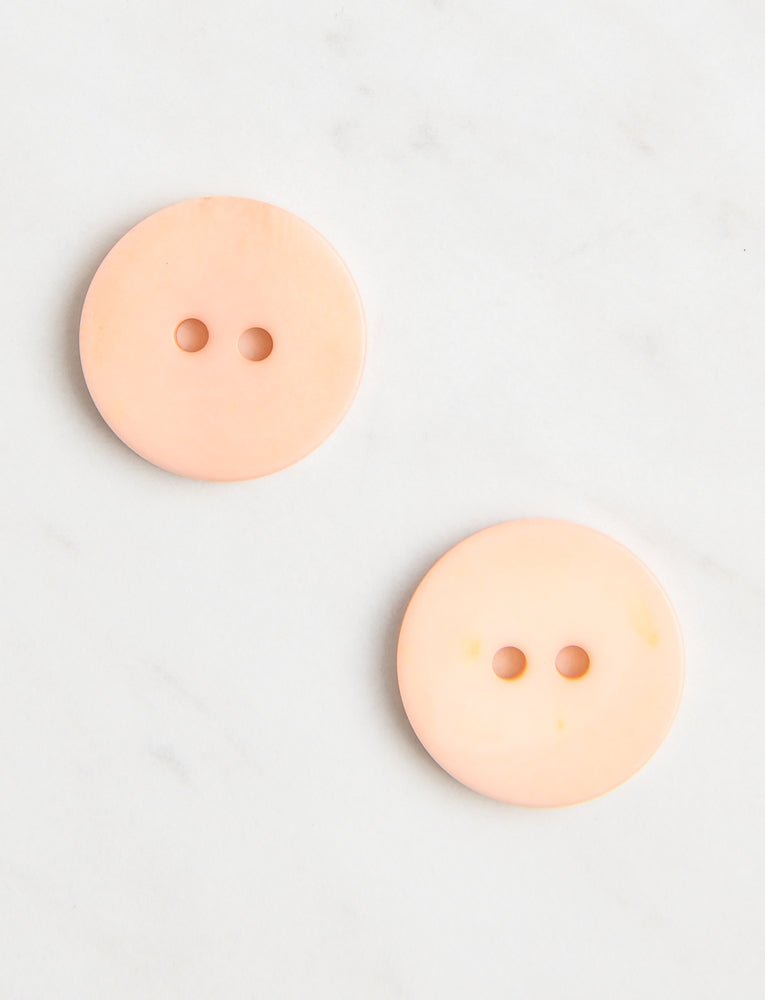 Large Corozo Button, 3/4-inch, Pink Pearl