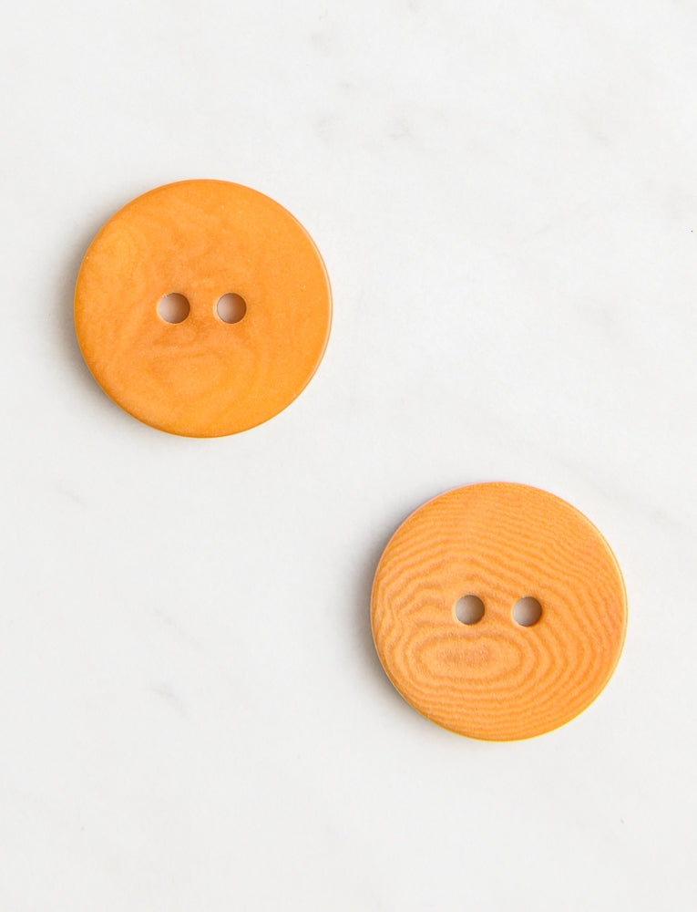 Large Corozo Button, 3/4-inch, Raw Sienna