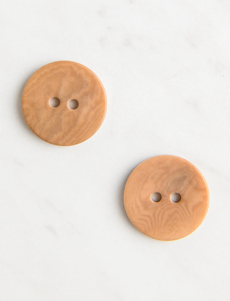 Large Corozo Button, 3/4-inch, Simply Camel