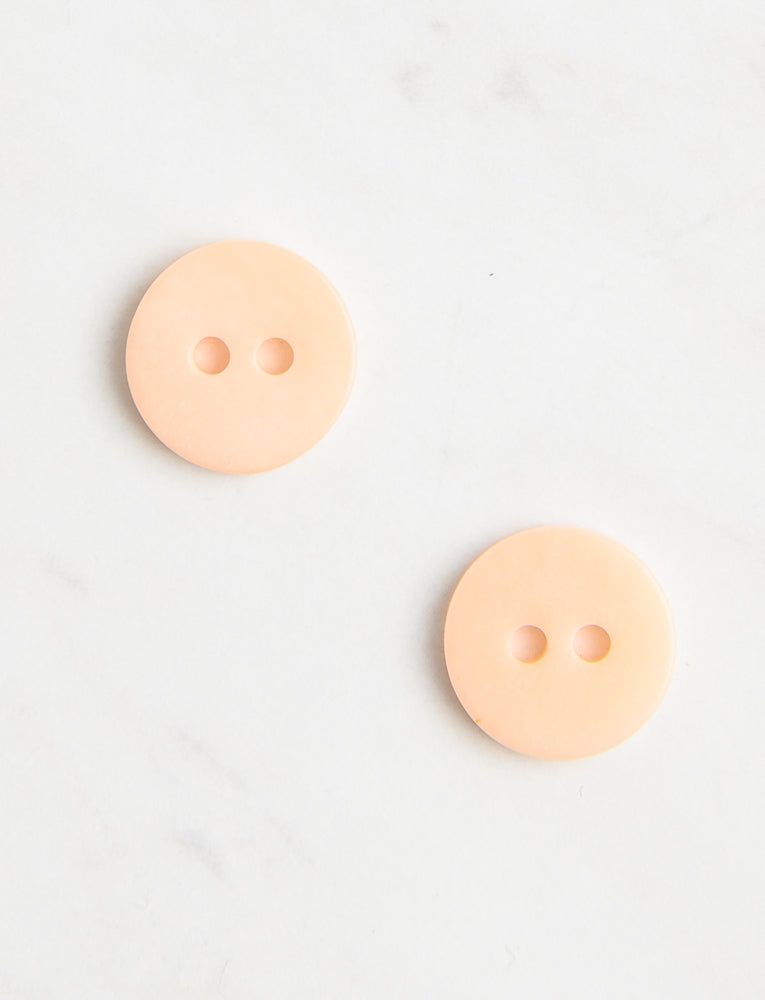 Medium Corozo Button, 1/2-inch, Pink Pearl