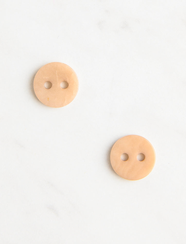 Small Corozo Button, 3/8-inch, Beech Wood