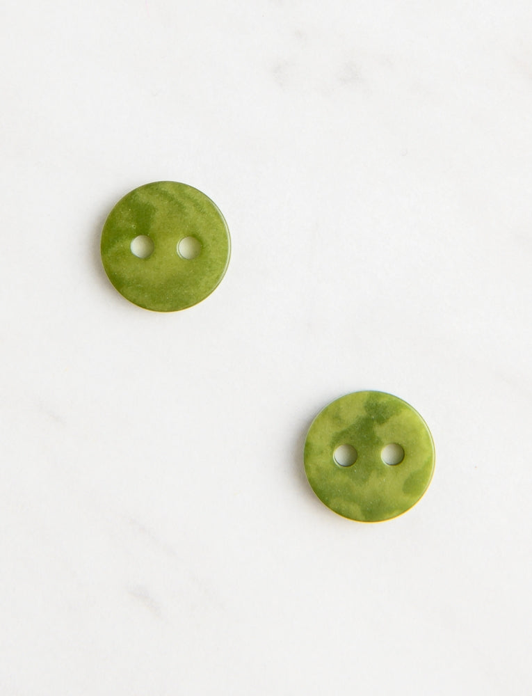 Small Corozo Button, 3/8-inch, Fresh Pickle