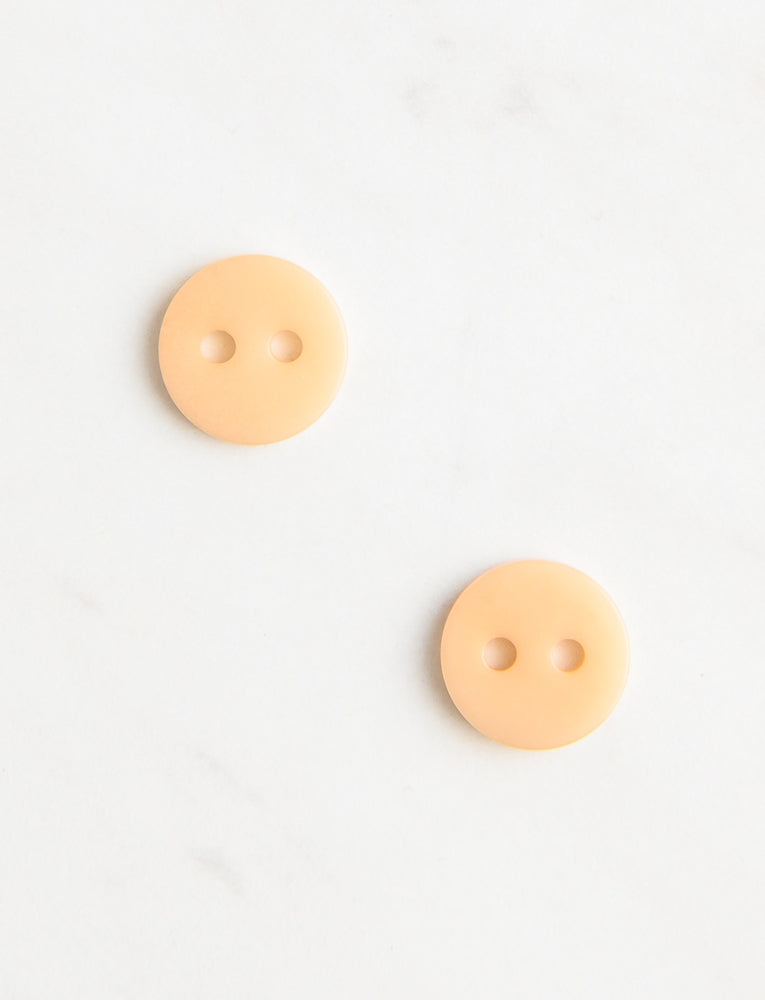 Small Corozo Button, 3/8-inch, Honey Pink