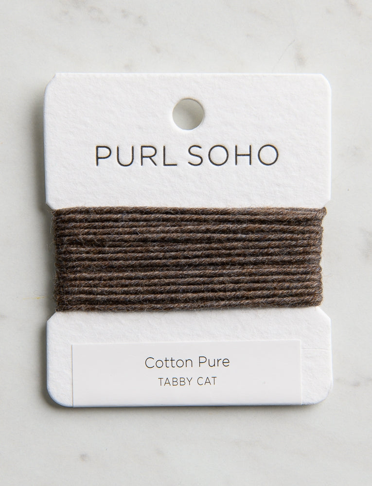 Cotton Pure Color Cards, Tabby Cat