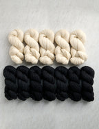 Double Knit Blanket Bundle, Heirloom White + River Rock, Throw