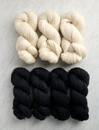 Double Knit Blanket Bundle, Heirloom White + River Rock, Crib