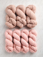 Double Knit Blanket Bundle, Pink Dawn + Peony Pink, Crib