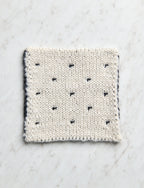 Heirloom White + River Rock, Throw
