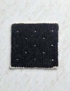 Heirloom White + River Rock, Throw
