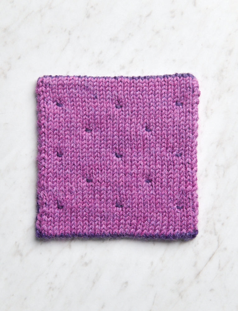 Violet Night + Purple Foxglove, Throw