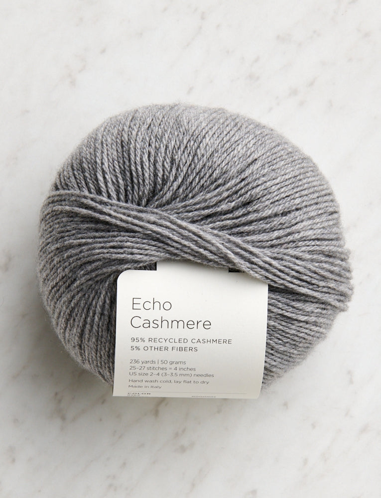 Echo Cashmere, Cinder Gray