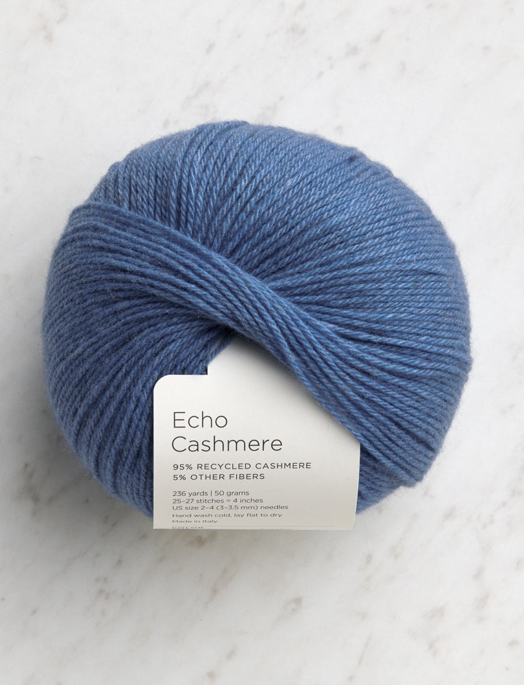 Echo Cashmere, Denim Blue