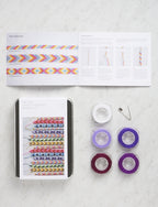 Classic Friendship Bracelet Kit, Pansy