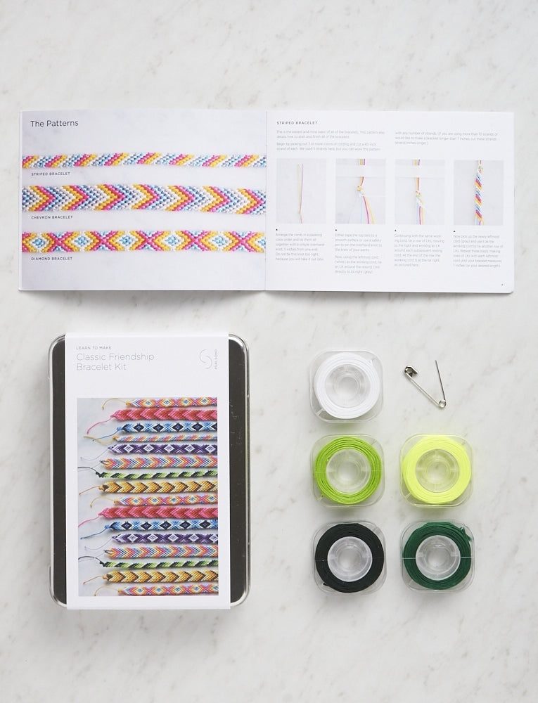 Classic Friendship Bracelet Kit, Spring