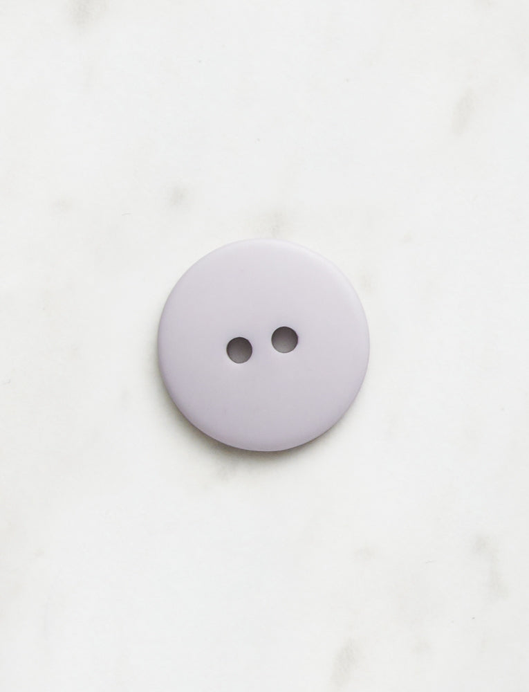 Large Round Button, 3/4 inch, Gray
