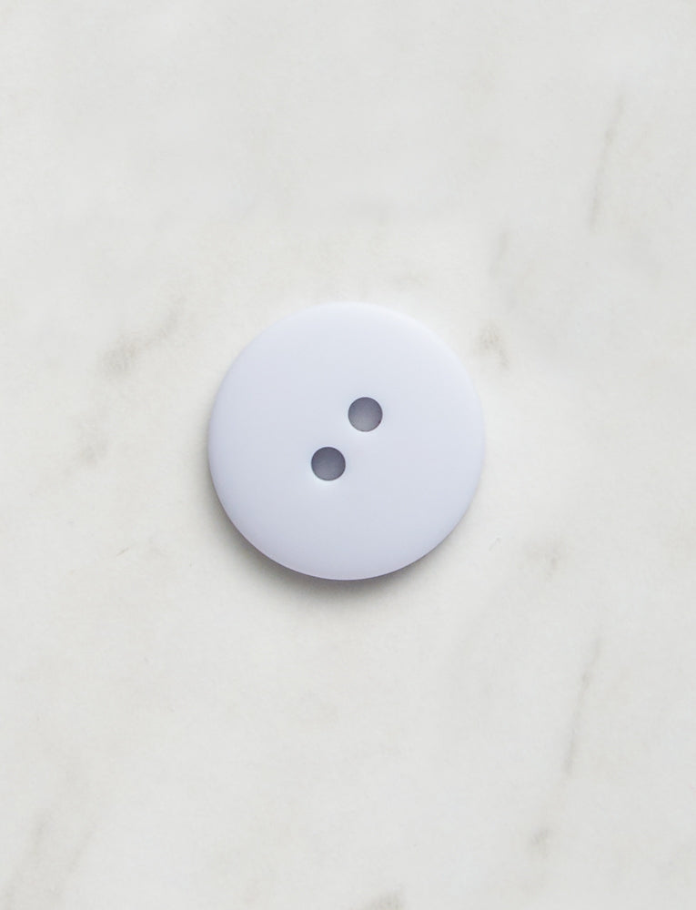 Large Round Button, 3/4 inch, Pastel Blue