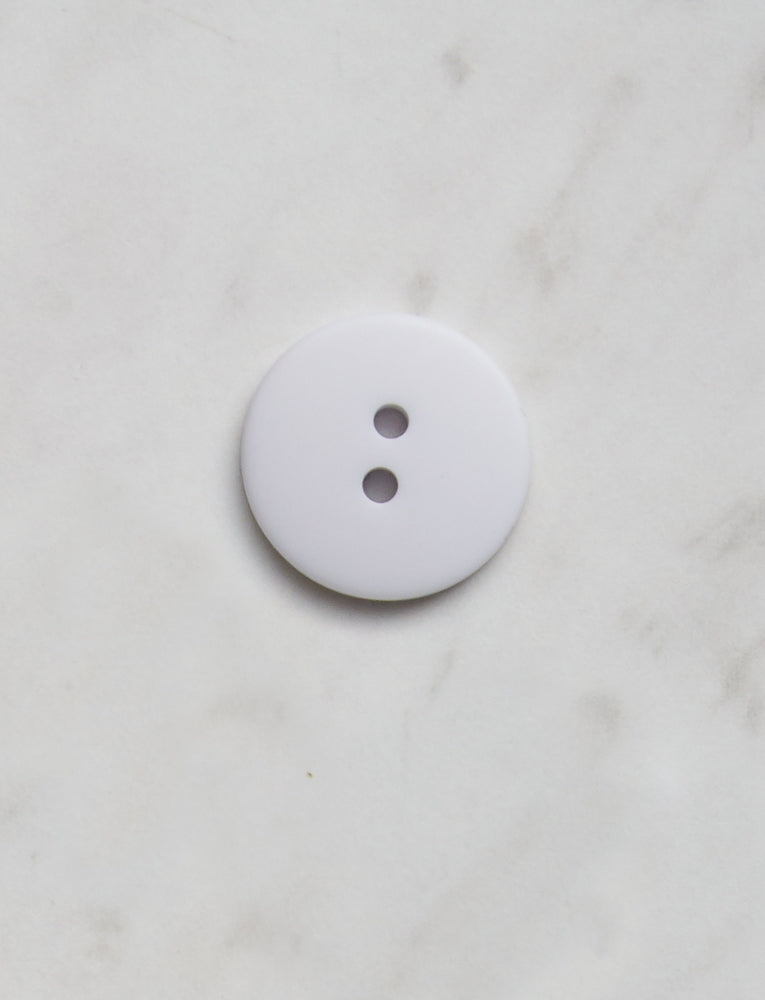 Large Round Button, 3/4 inch, Pastel Grey