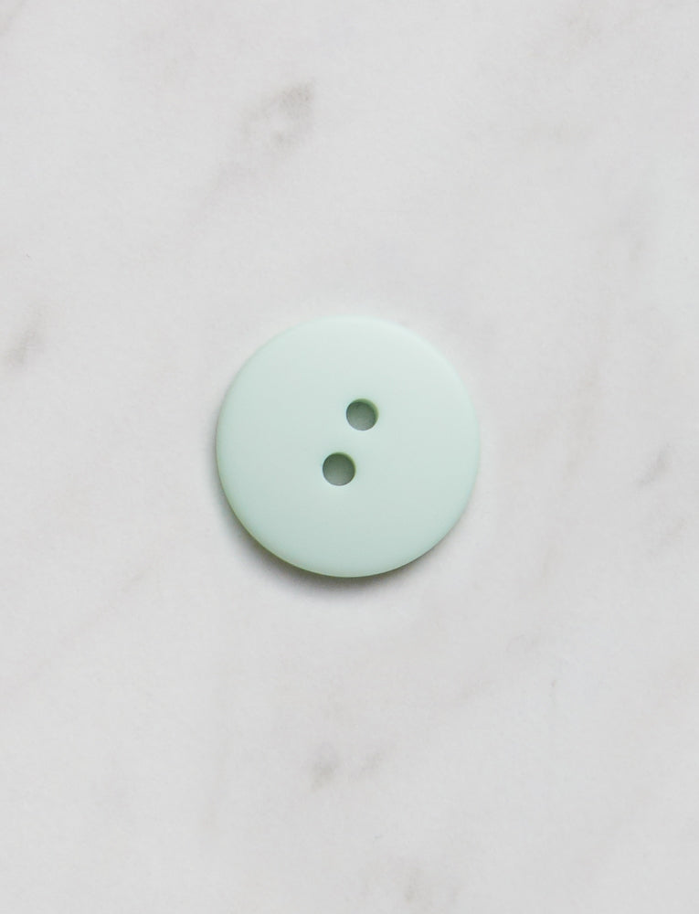 Large Round Button, 3/4 inch, Pastel Green