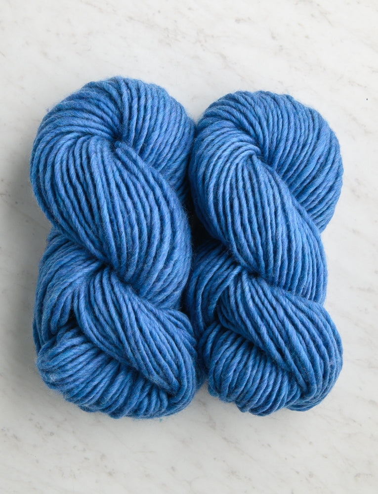 Learn To Knit A Cowl Kit, Sapphire Blue