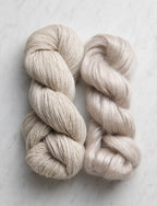Line Weight + Tussock Bundle, Reed Gray + Beach Stone