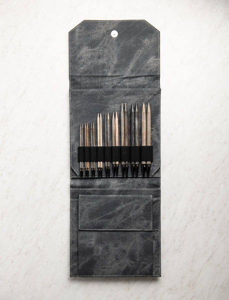 Lykke Long Interchangeable Needle Set, Driftwood Grey | Purl Soho