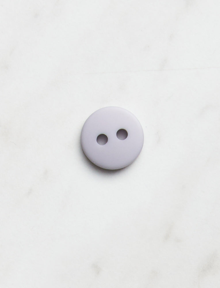 Medium Round Button, 1/2 inch, Gray