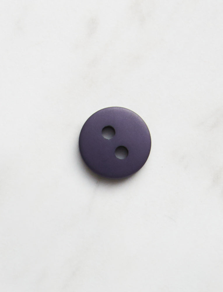 Medium Round Button, 1/2 inch, Navy