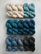 Mitered Corner Blanket Bundle, Small Throw, Cool