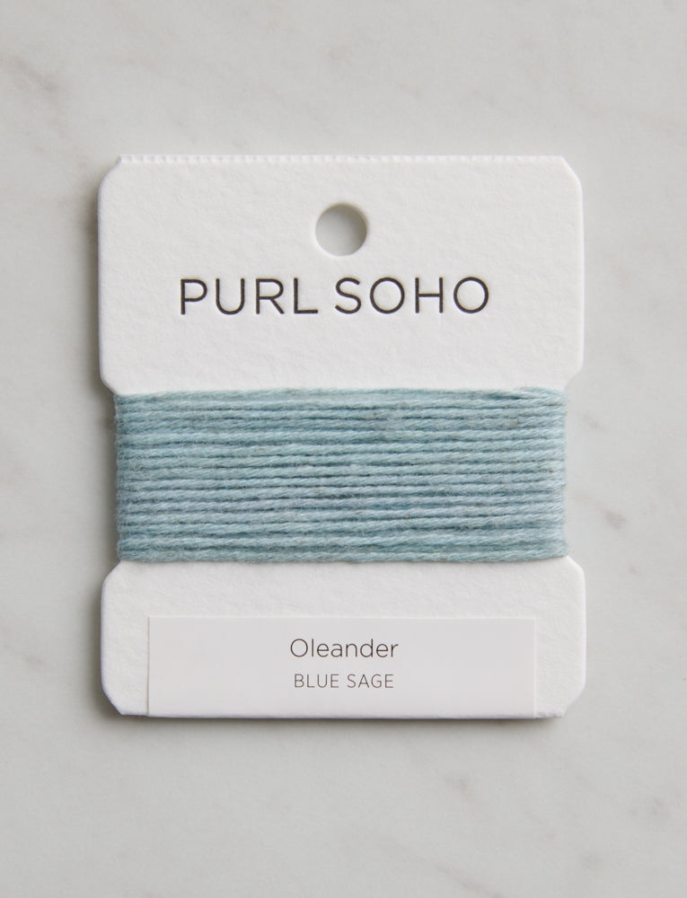 Oleander Color Cards, Blue Sage