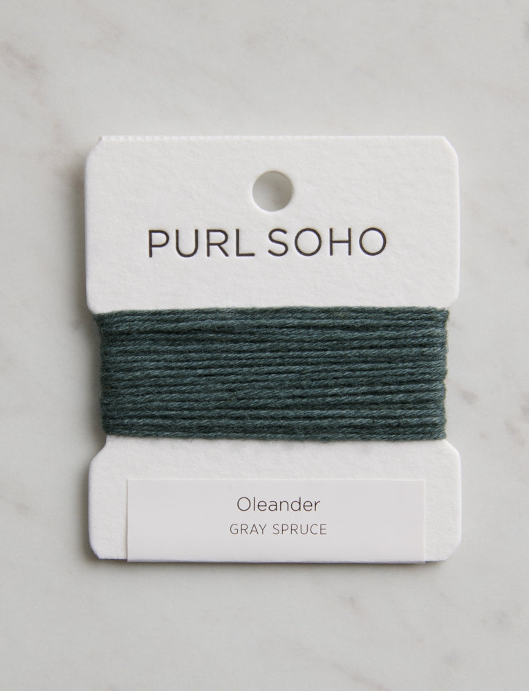 Oleander Color Cards, Gray Spruce