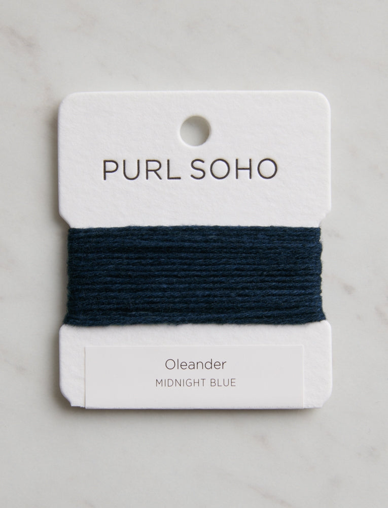 Oleander Color Cards, Midnight Blue