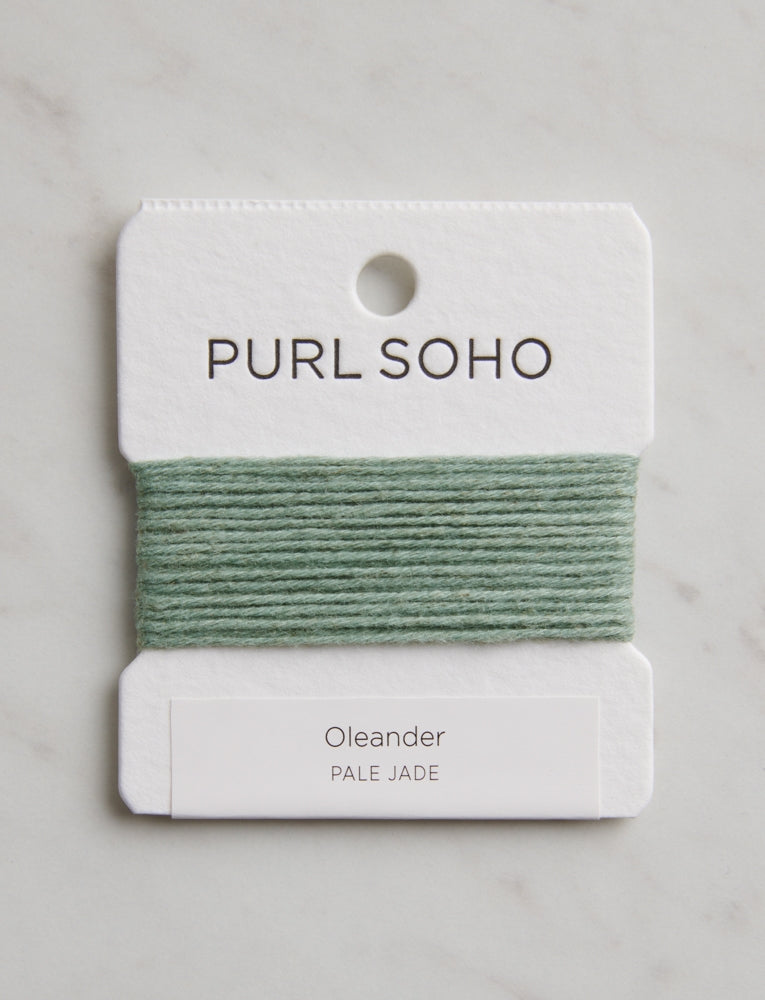 Oleander Color Cards, Pale Jade