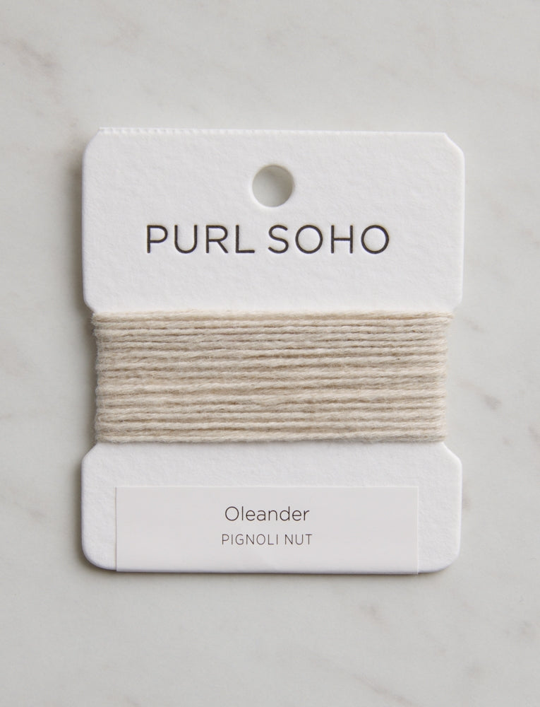 Oleander Color Cards, Pignoli Nut