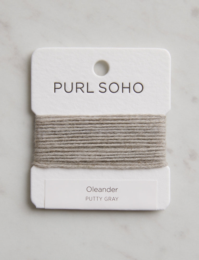 Oleander Color Cards, Putty Gray