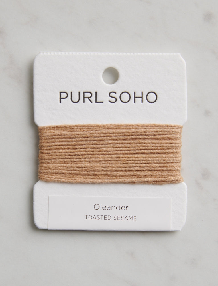 Oleander Color Cards, Toasted Sesame