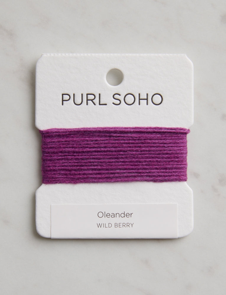 Oleander Color Cards, Wild Berry