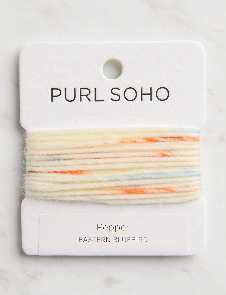 Pepper Color Cards, Eastern Bluebird
