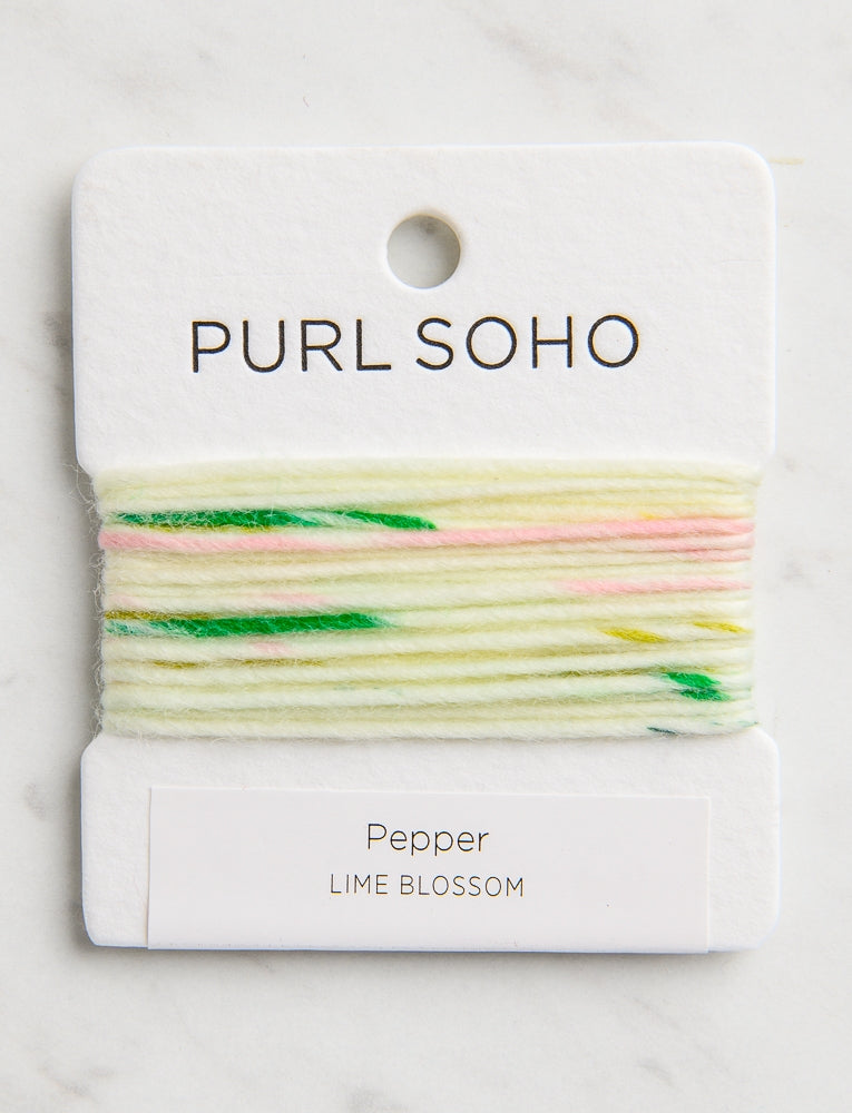 Pepper Color Cards, Lime Blossom
