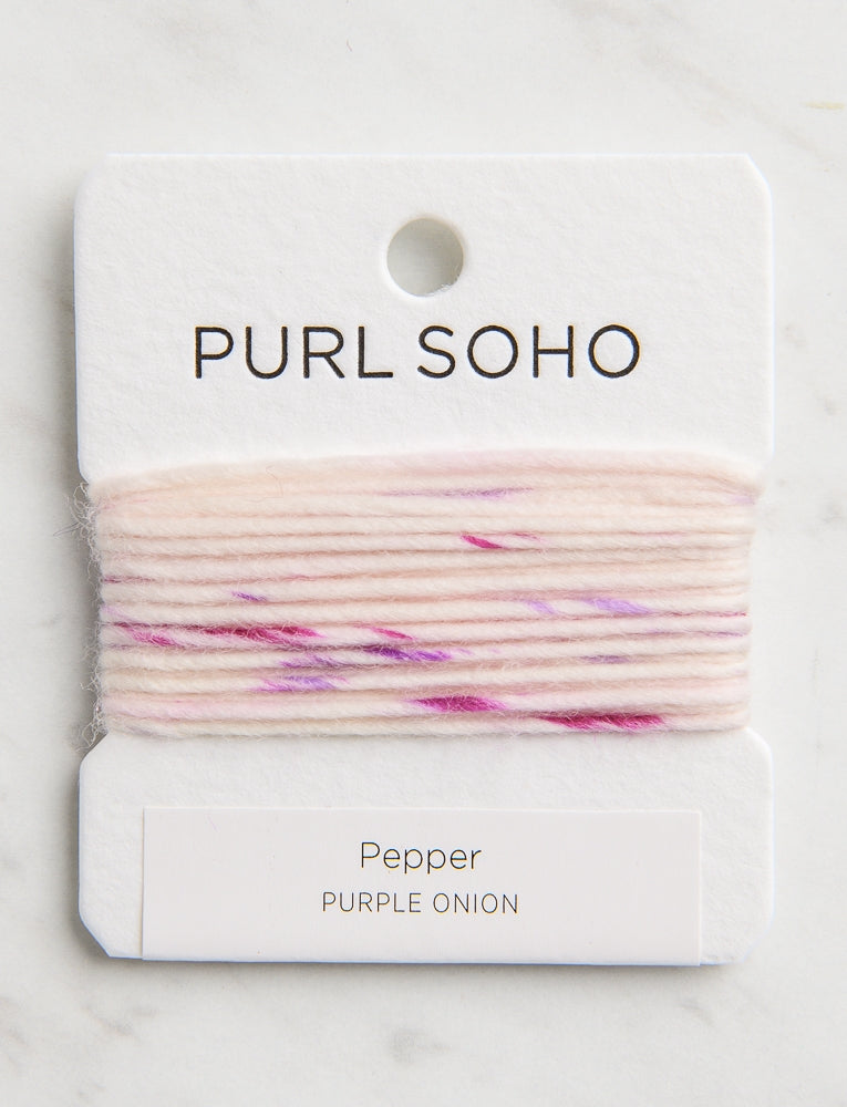 Pepper Color Cards, Purple Onion