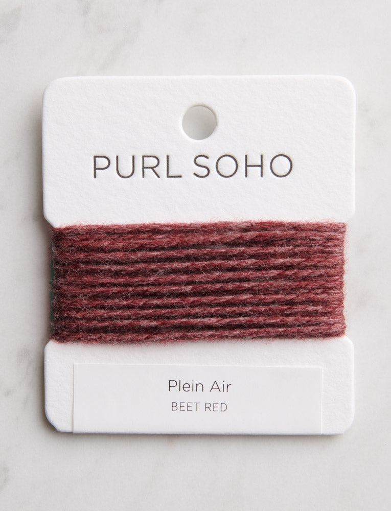 Plein Air Color Cards, Beet Red