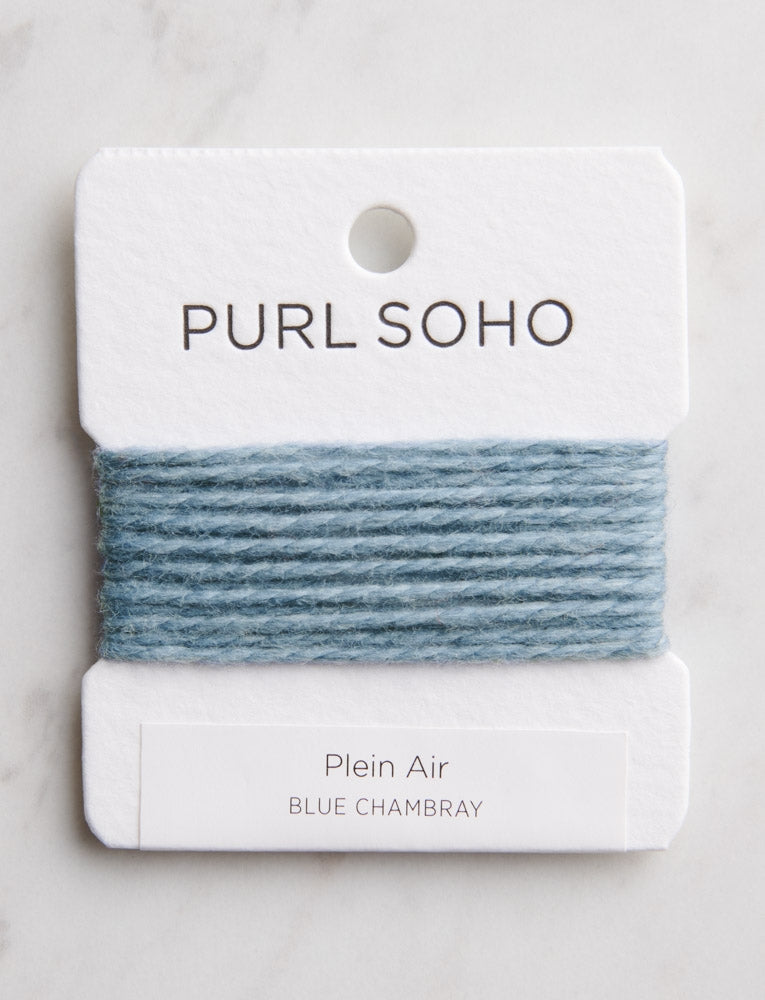 Plein Air Color Cards, Blue Chambray