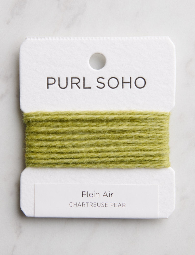 Plein Air Color Cards, Chartreuse Pear