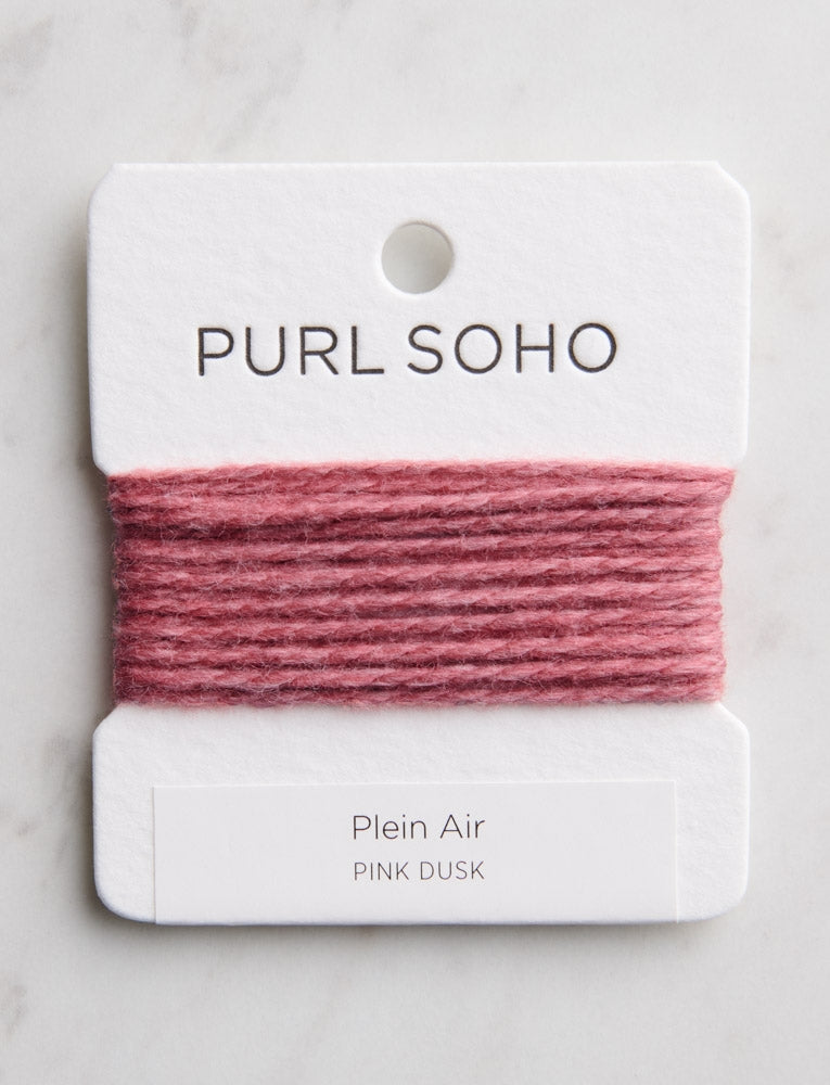 Plein Air Color Cards, Pink Dusk
