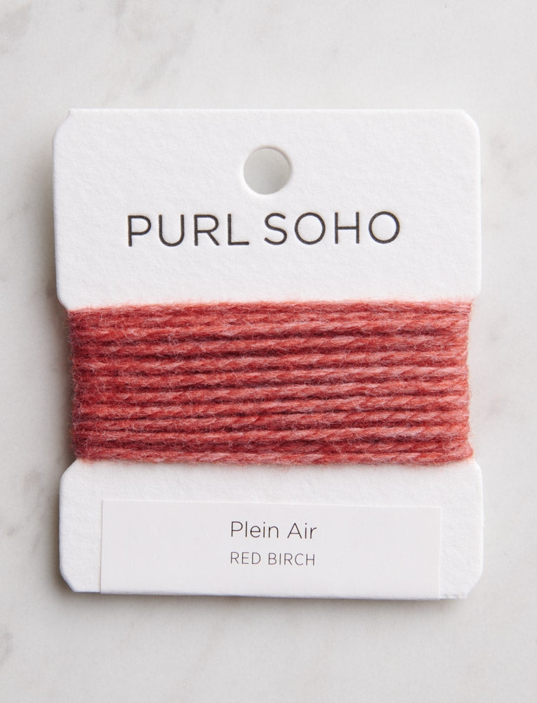 Plein Air Color Cards, Red Birch