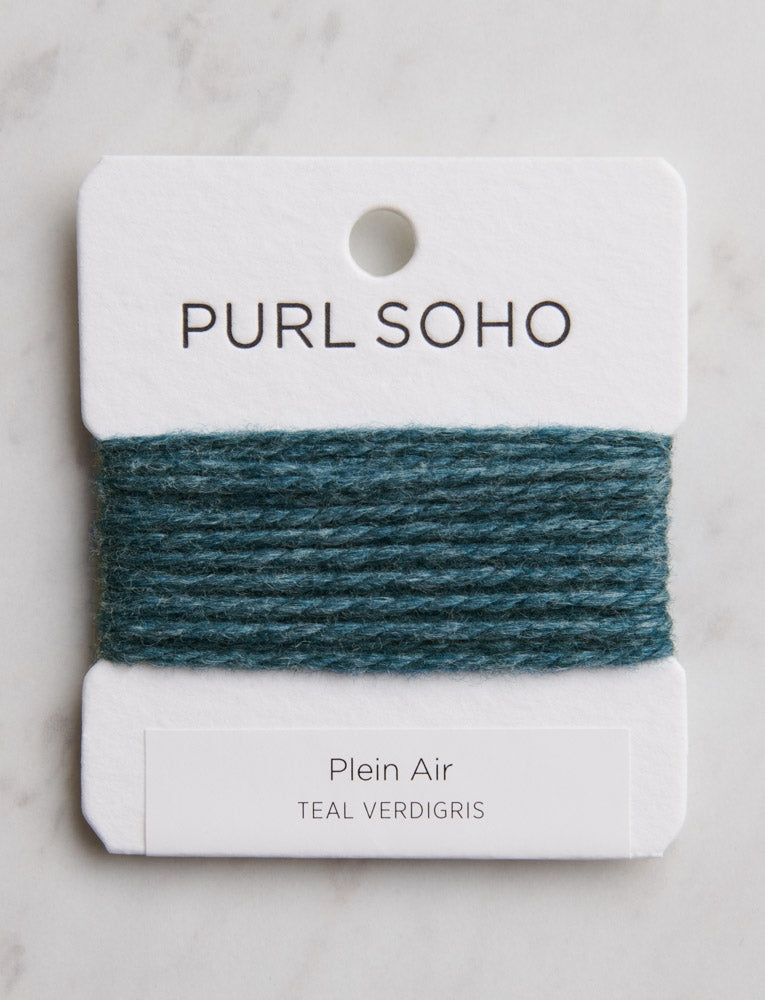 Plein Air Color Cards, Teal Verdigris