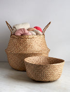 Seagrass Basket, Set Of Both Baskets